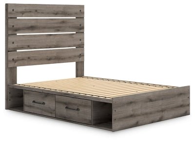 Urbanoore Full Panel Bed with Storage Beds| Ashley Homestore