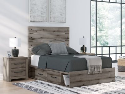 Urbanoore Full Panel Bed with Storage Beds| Ashley Homestore