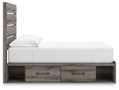 Urbanoore Full Panel Bed with Storage Beds| Ashley Homestore
