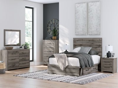 Urbanoore Full Panel Storage Bed Beds| Ashley Homestore