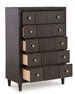 Urbantrack Five Drawer Chest Cabinets & Chests| Ashley Homestore
