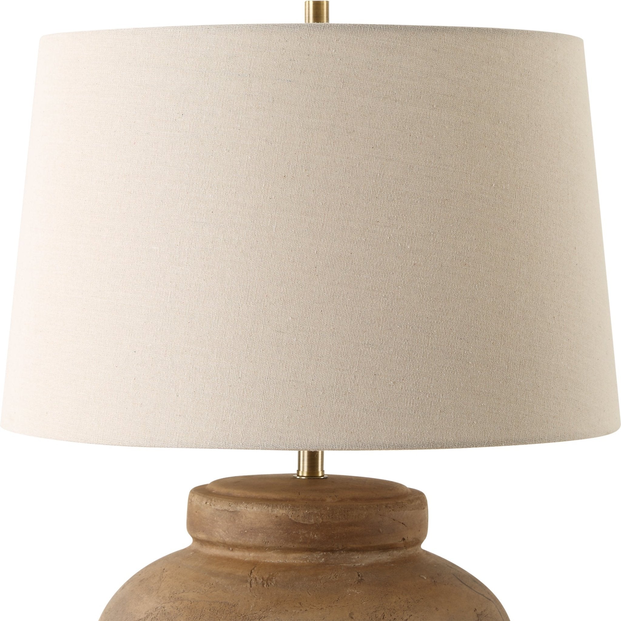 Urbino Aged Terracotta Table Lamp Table Lamps| Uttermost