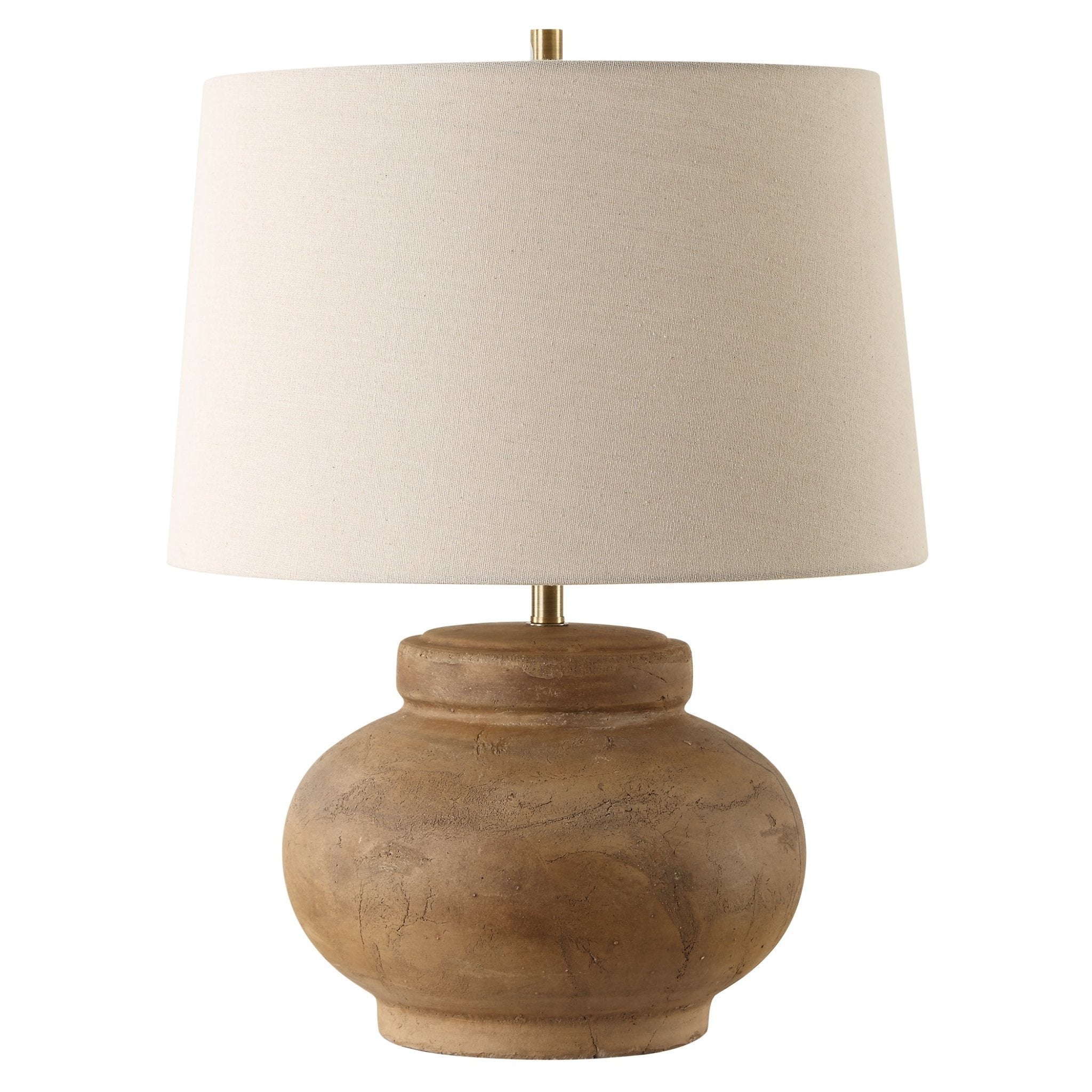 Urbino Aged Terracotta Table Lamp Table Lamps| Uttermost
