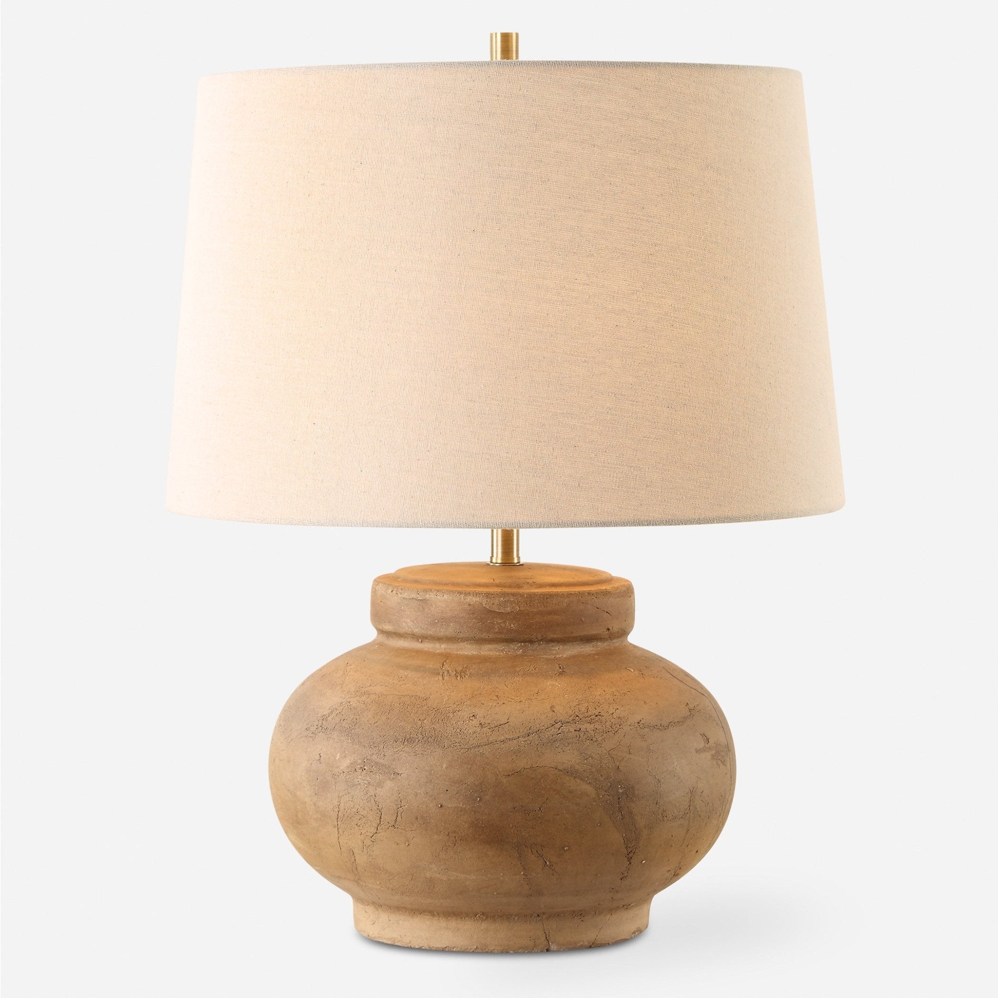 Urbino Aged Terracotta Table Lamp Table Lamps| Uttermost