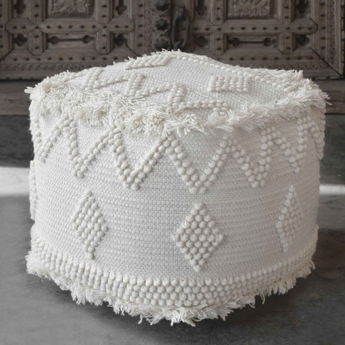 Uriah Pouf Table Decors| Uttermost