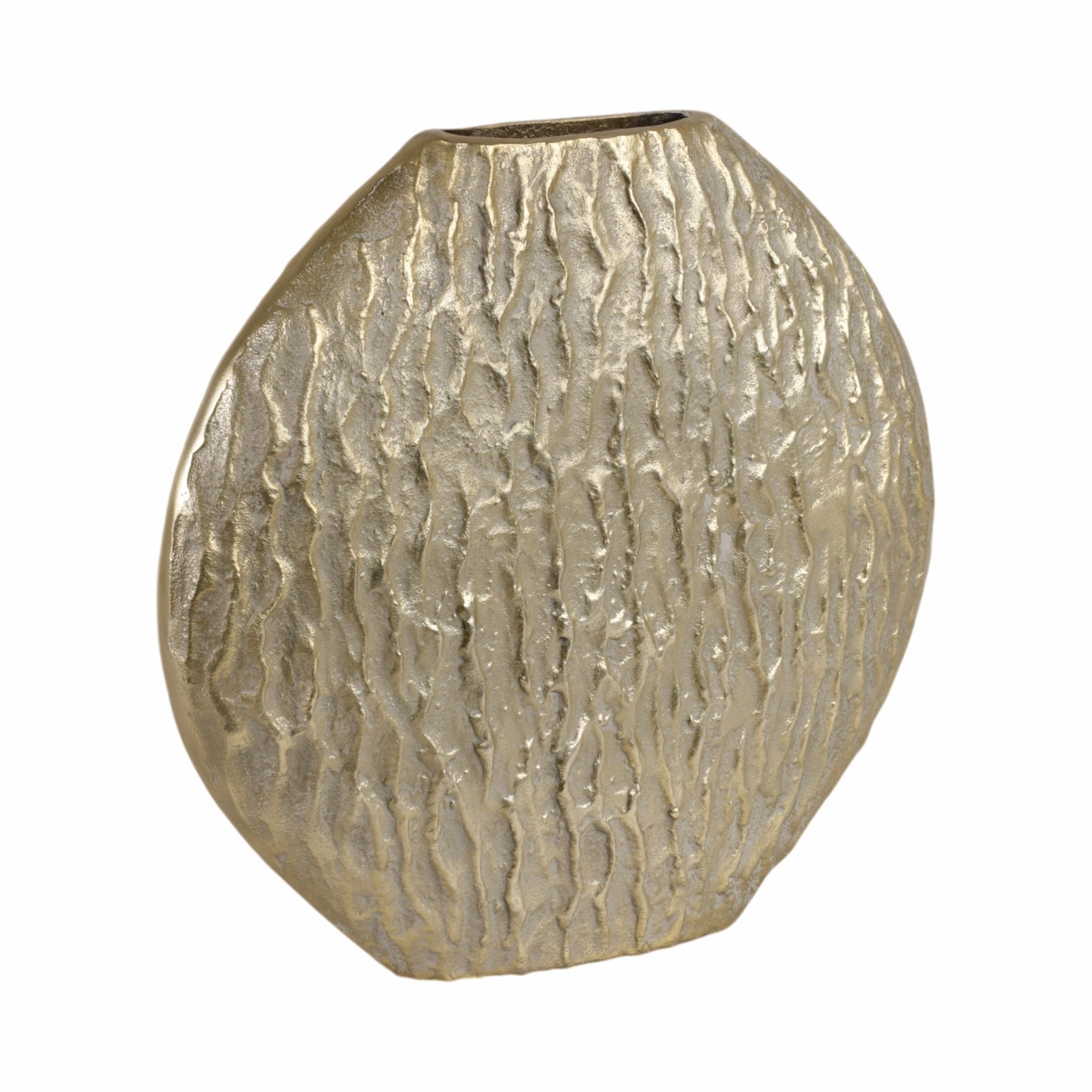 Utica Metal Vase, Gold Vases and Jars| Sagebrook Home