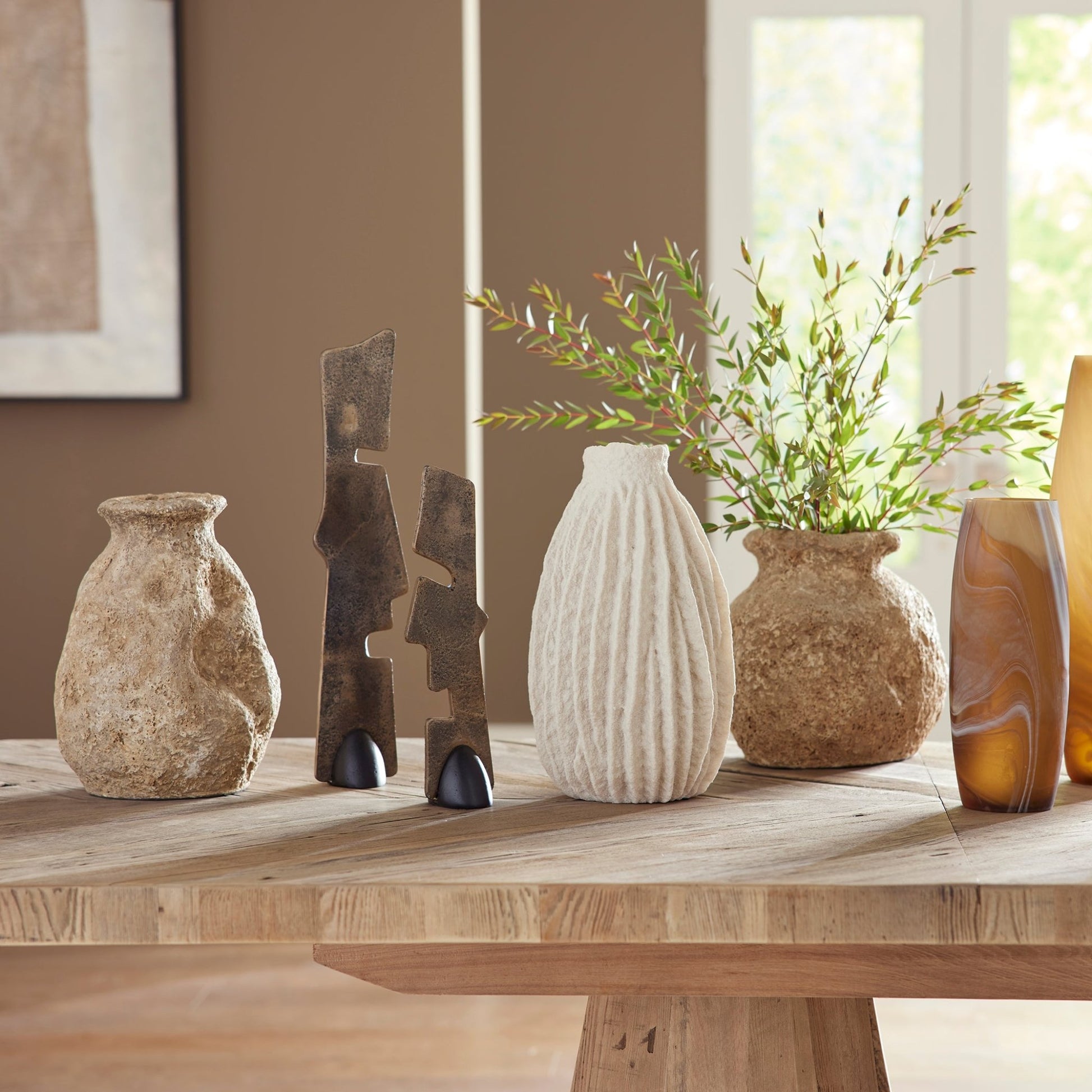 Uttermost Ancient Echos Vases Set/2 Vases and Jars| Uttermost