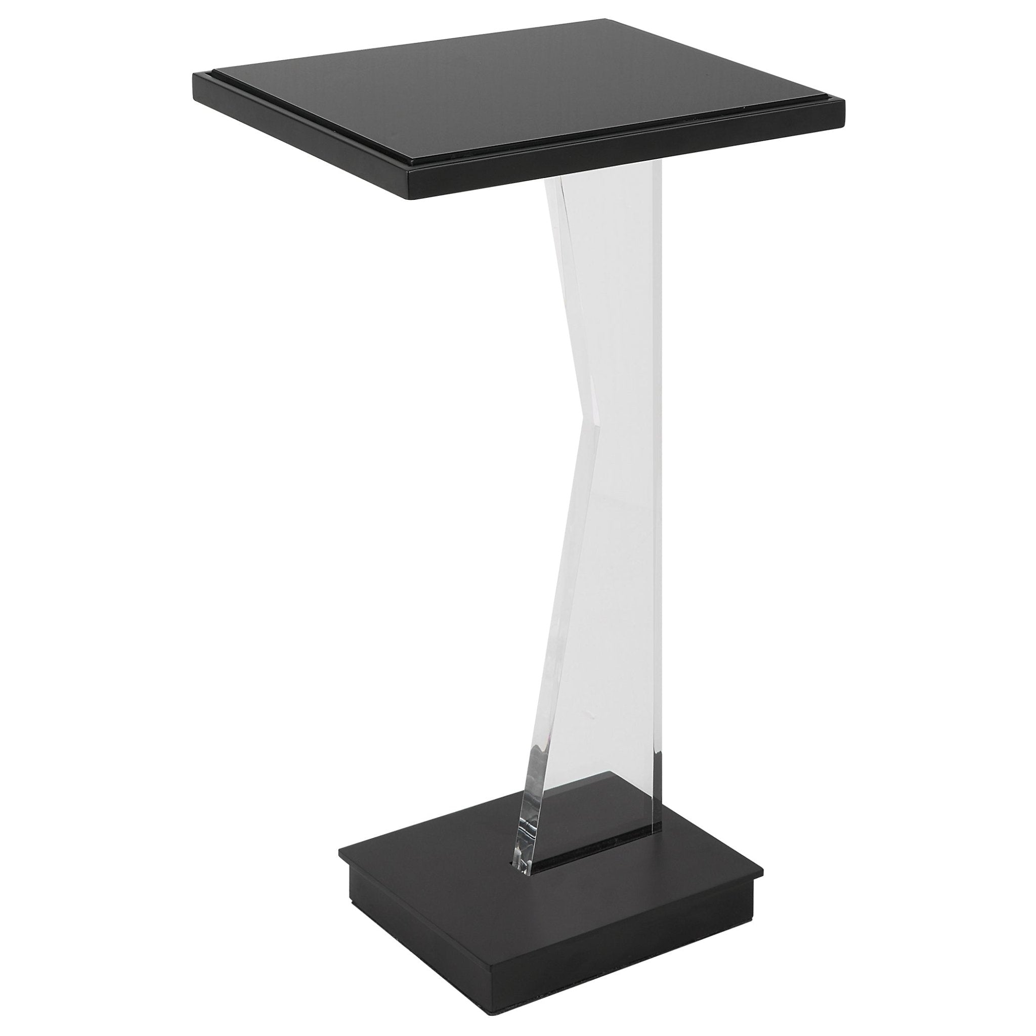 Uttermost Angle Contemporary Accent Table Accent & End Tables| Uttermost
