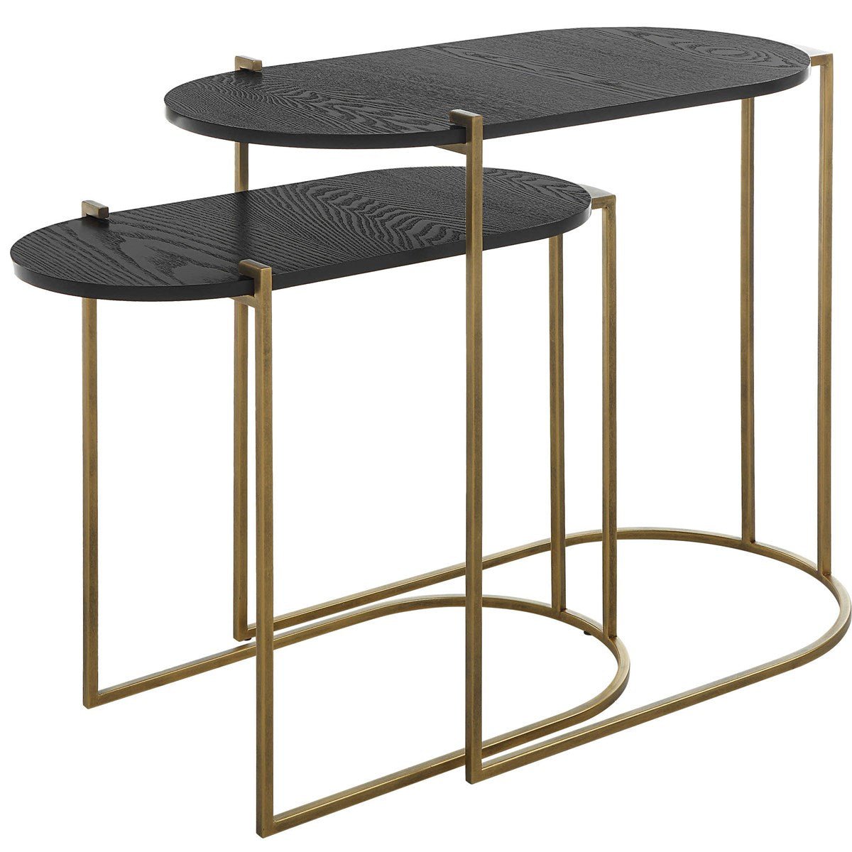 Uttermost Aztec Wood Nesting Tables, Set/2 Nesting Tables| Uttermost