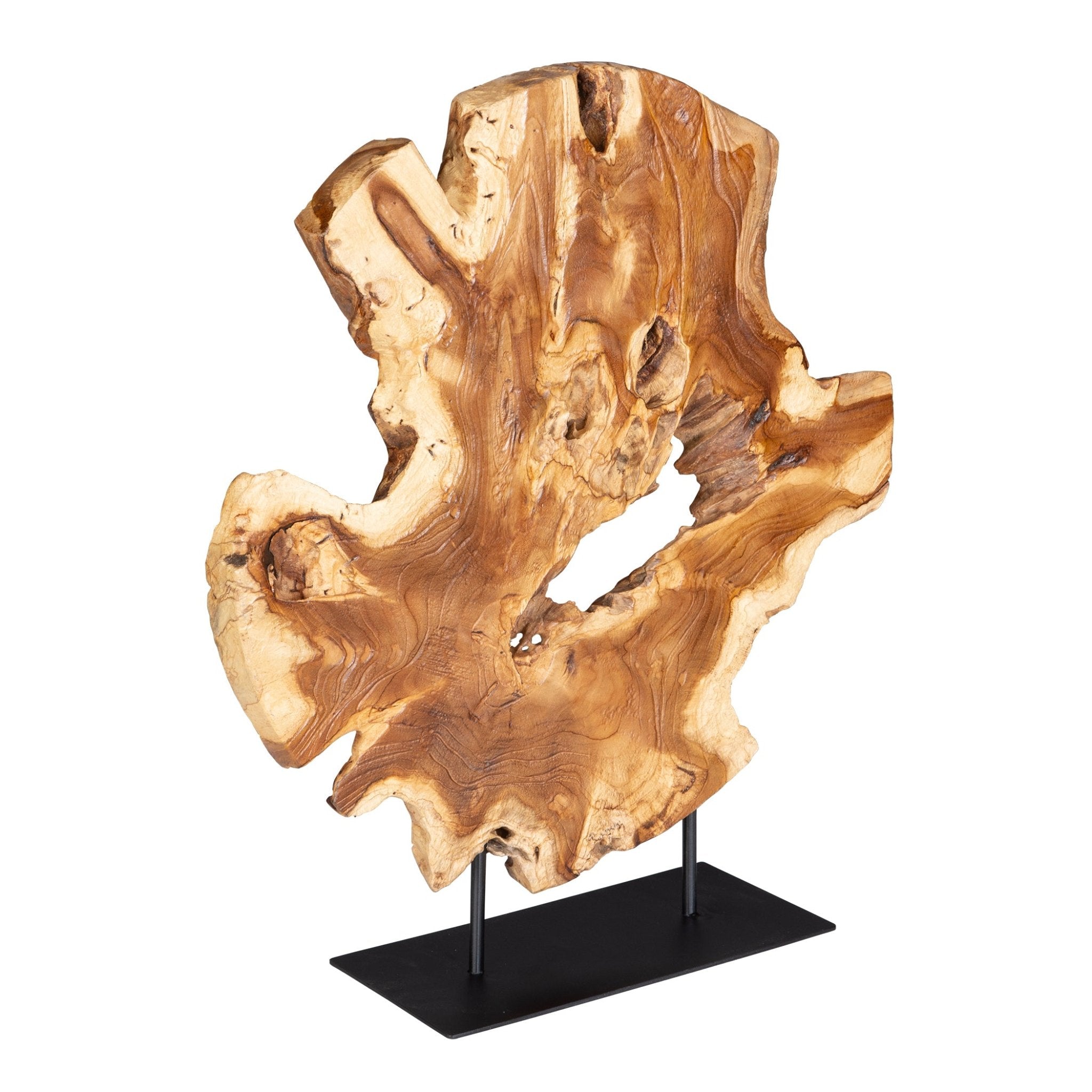 Uttermost Bahati Wood Natural Sculpture Table Decors| Uttermost