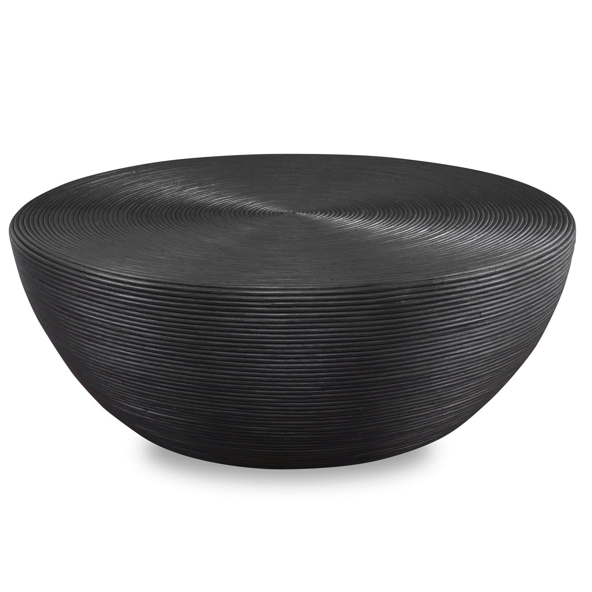 Uttermost Bongo Black Rattan Coffee Table Coffee Tables| Uttermost