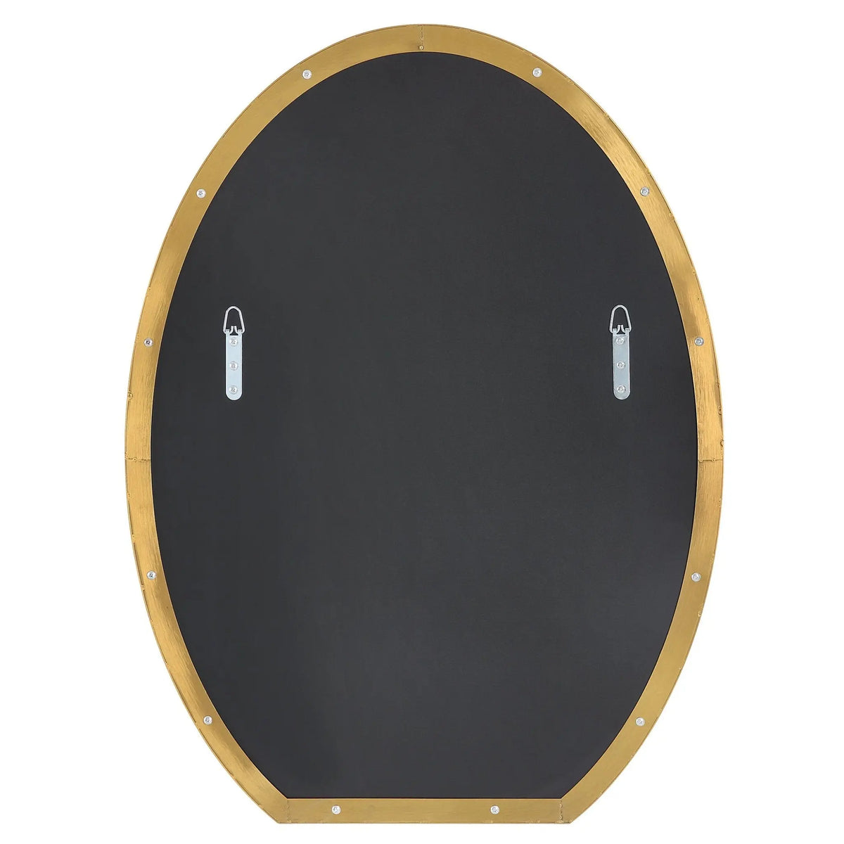 Uttermost Cabell Brass Oval Mirror Mirrors| Uttermost