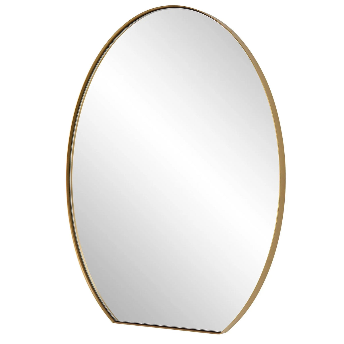 Uttermost Cabell Brass Oval Mirror Mirrors| Uttermost