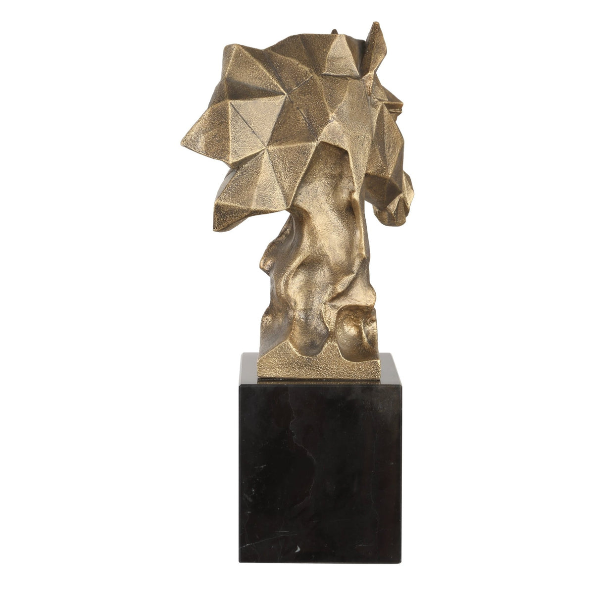 Uttermost Chiseled Horse Bust Sculpture Table Decors| Uttermost