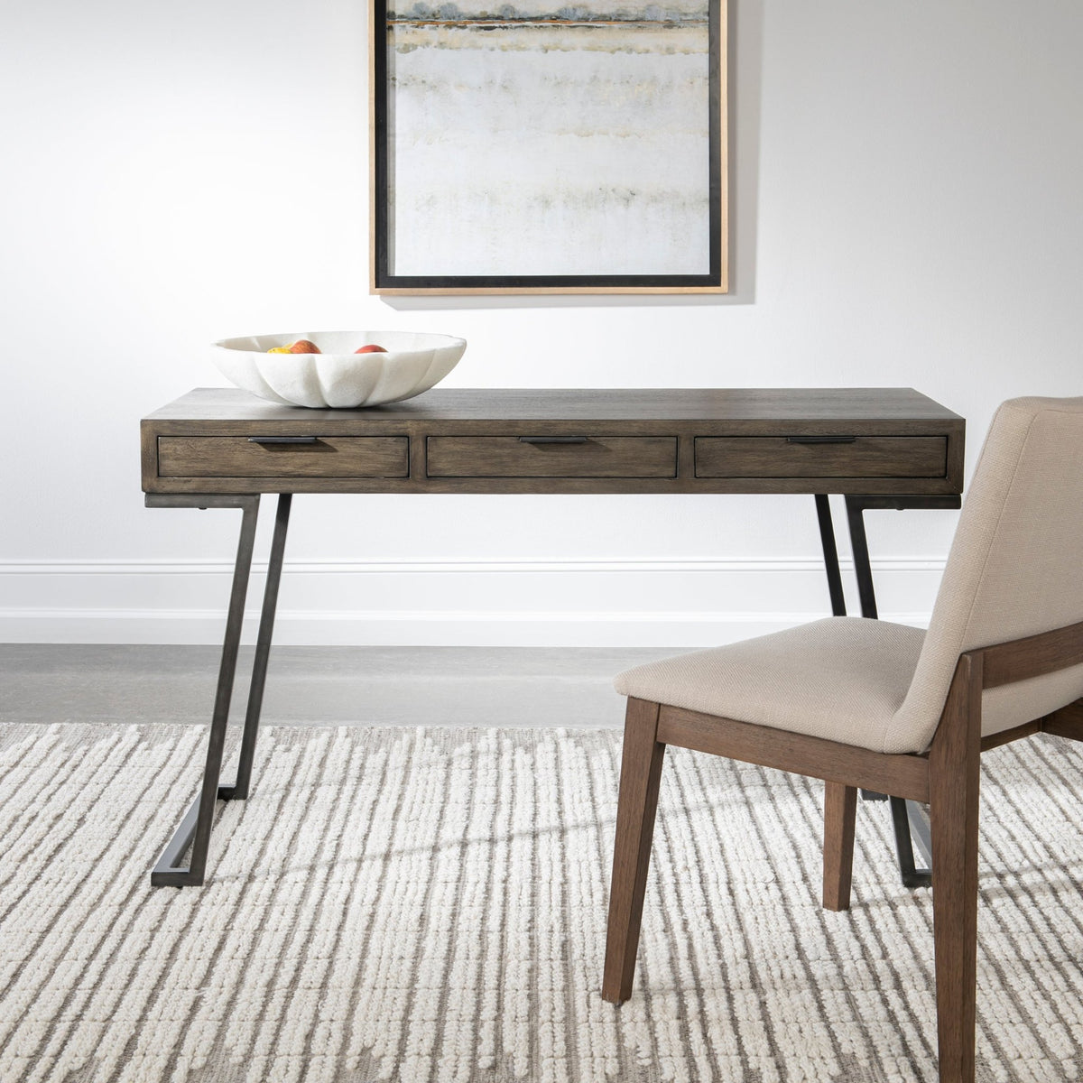 Uttermost Comrade Natural Wood Desk Table Decors| Uttermost