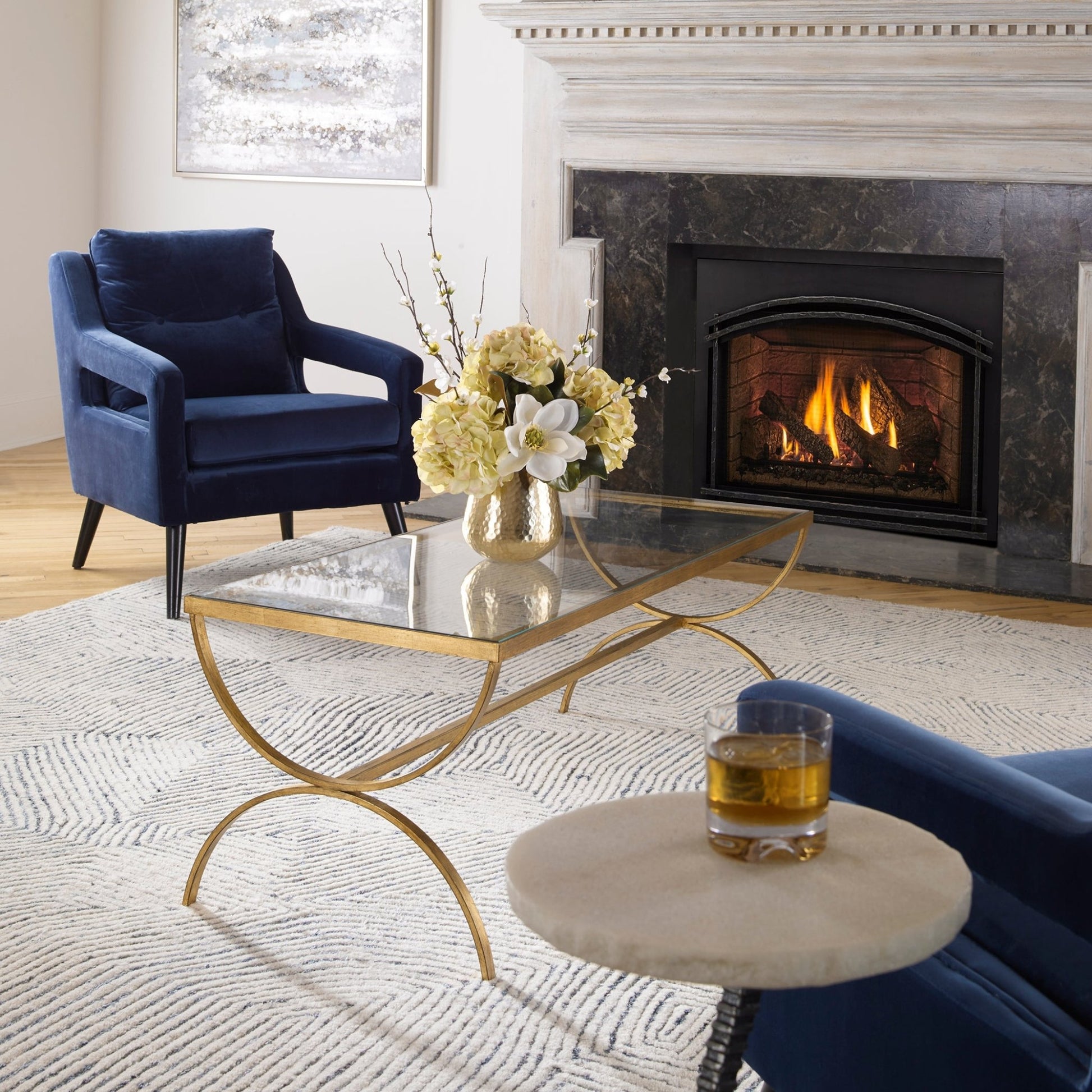 Uttermost Crescent Coffee Table Table Decors| Uttermost