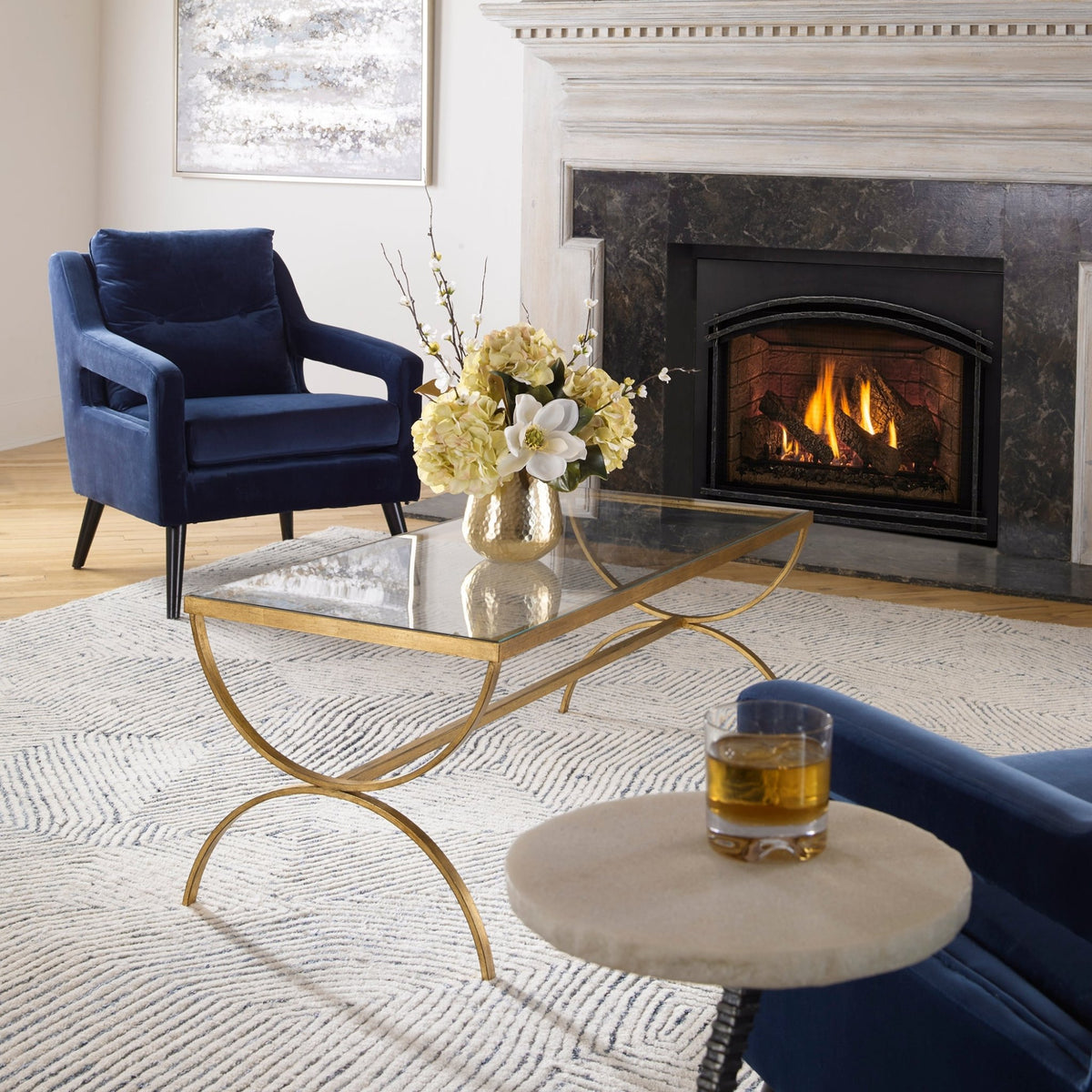 Uttermost Crescent Coffee Table Table Decors| Uttermost
