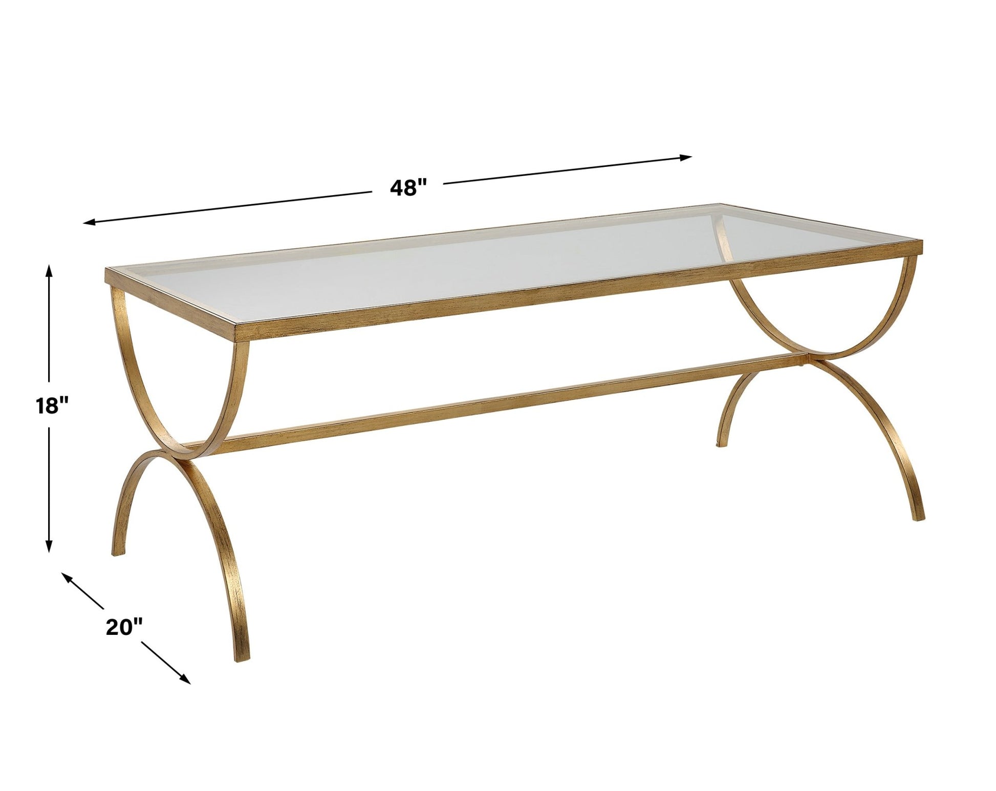 Uttermost Crescent Coffee Table Table Decors| Uttermost