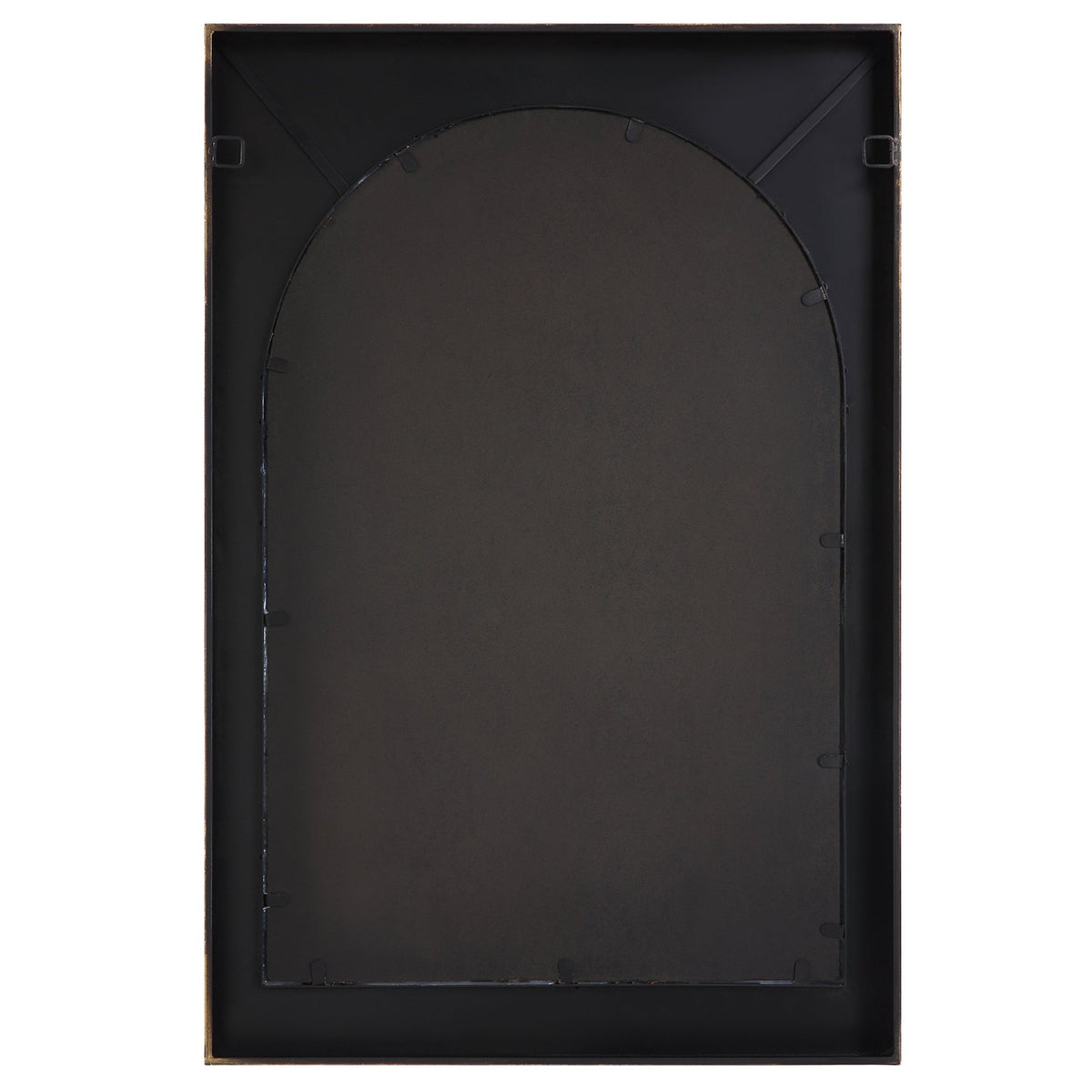 Uttermost Crisanta Gloss White Arch Mirror Mirrors| Uttermost