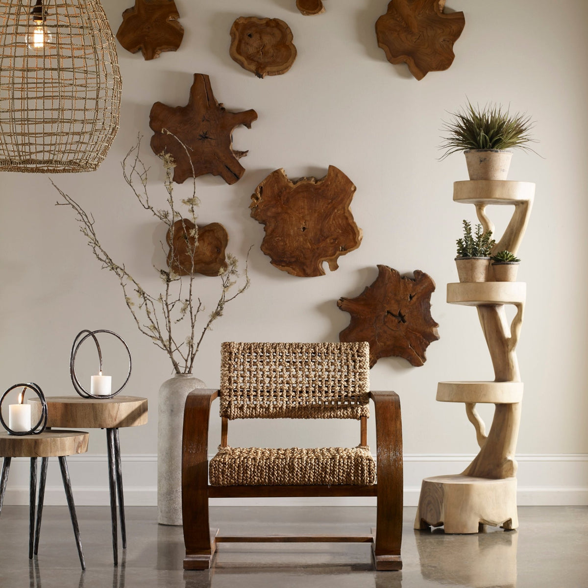 Uttermost Cross Weave 1 Light Pendant Wall Sconces| Uttermost