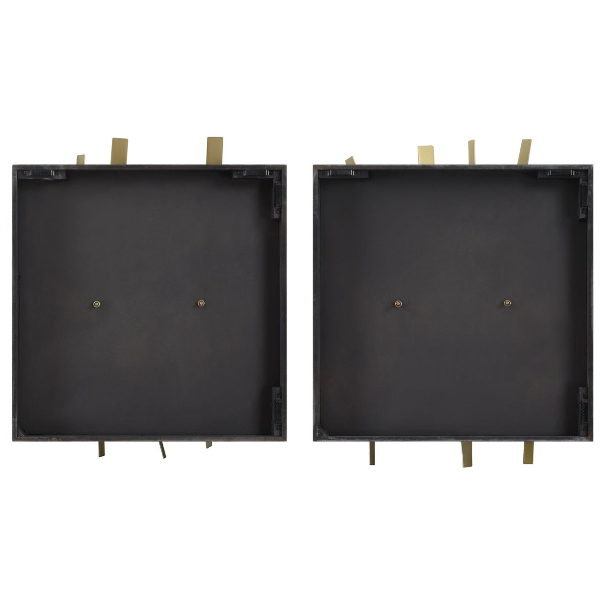 Uttermost Crosshatch Metal Wall Decor Set/2 Wall Art| Uttermost