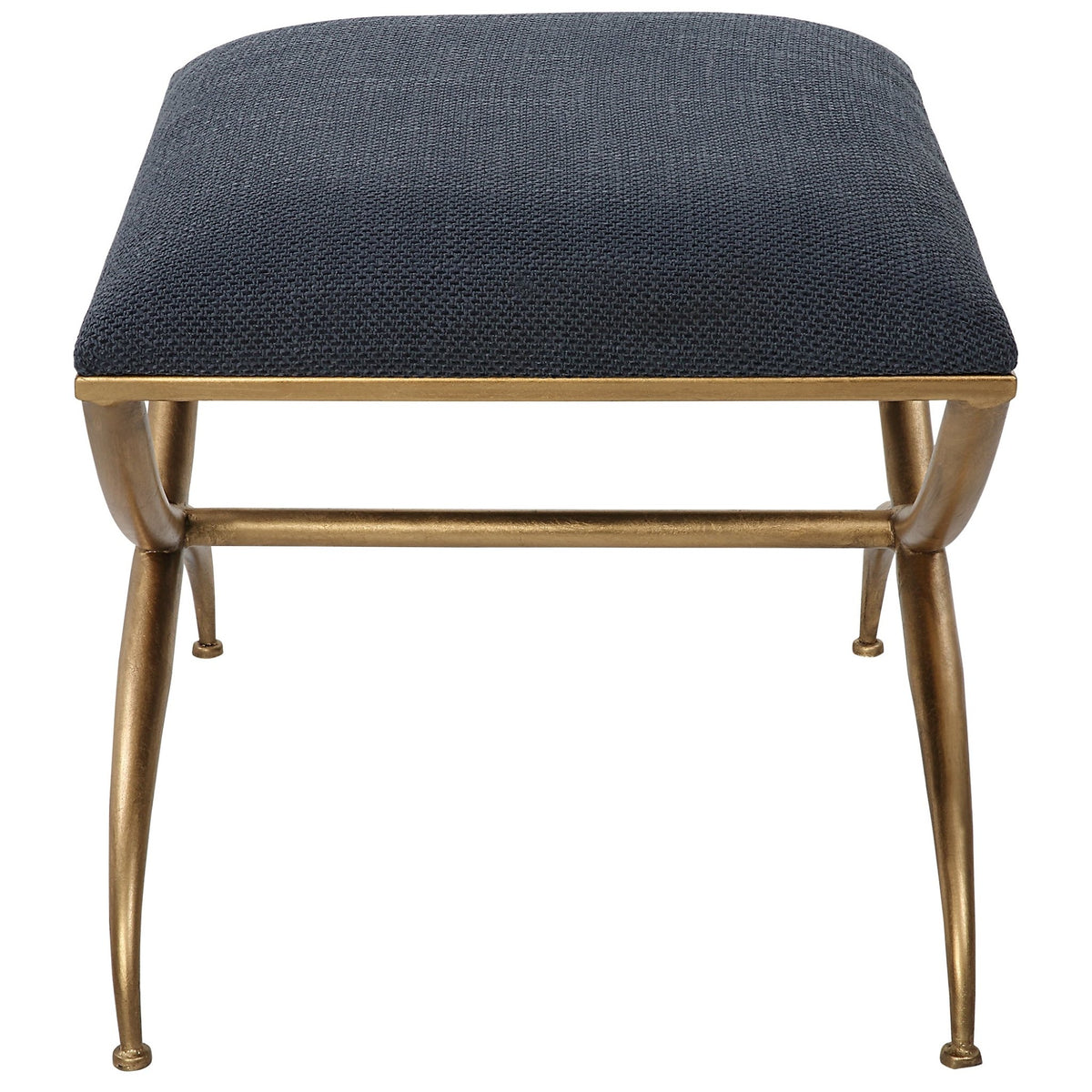 Uttermost Crossing Small Navy Bench Table Decors| Uttermost