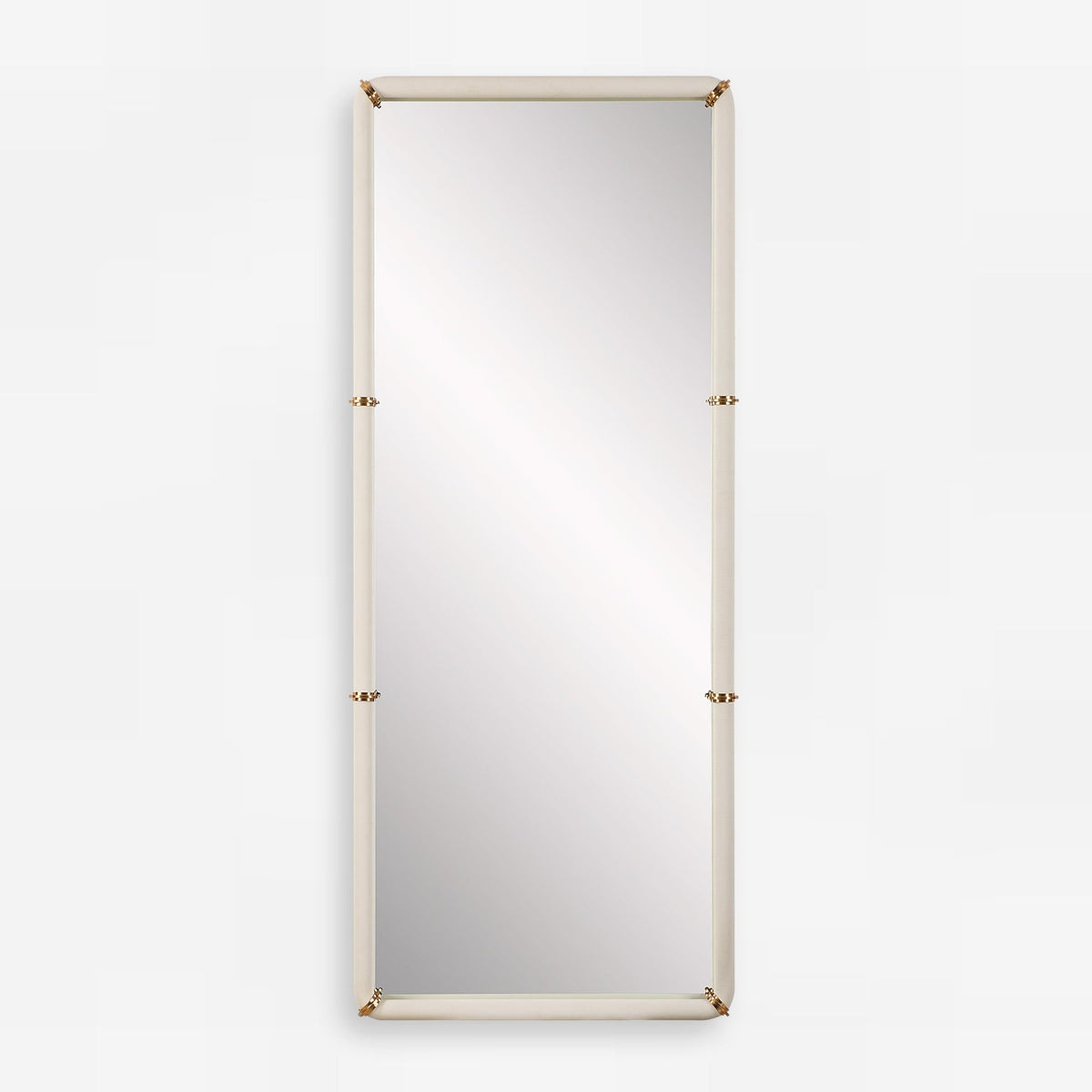 Uttermost Cyprus White Dressing Mirror Mirrors| Uttermost