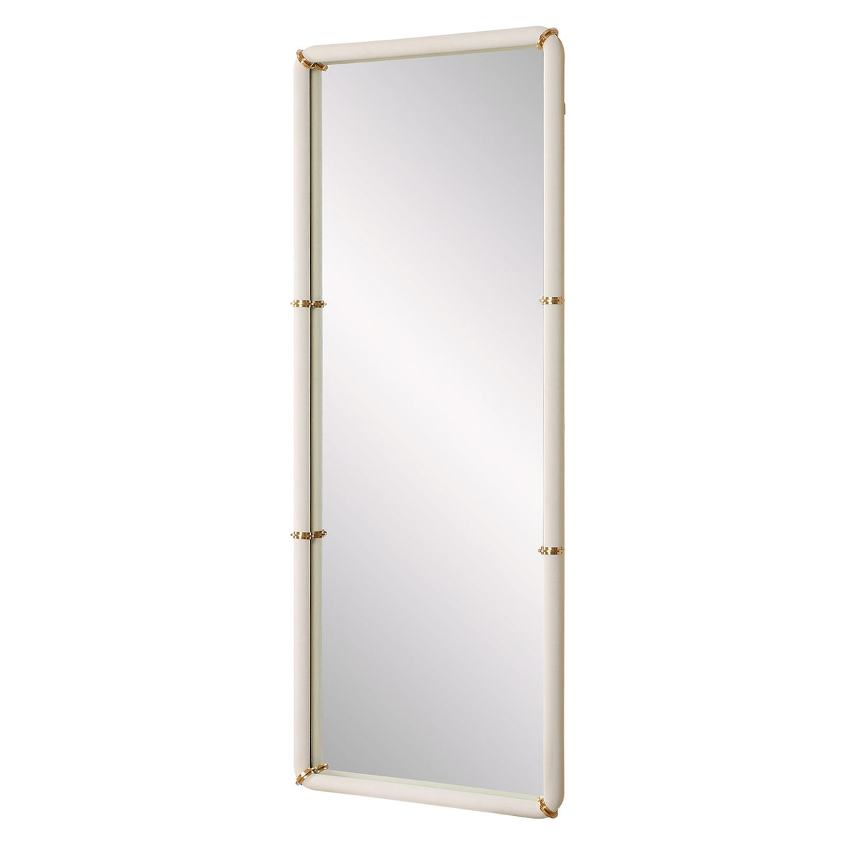 Uttermost Cyprus White Dressing Mirror Mirrors| Uttermost