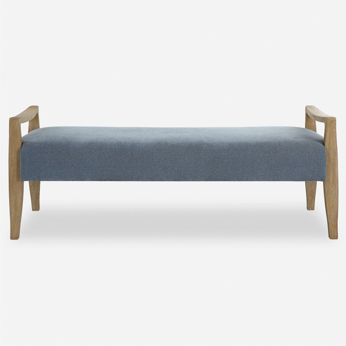 Uttermost Daylight Sky Blue Bench Table Decors| Uttermost