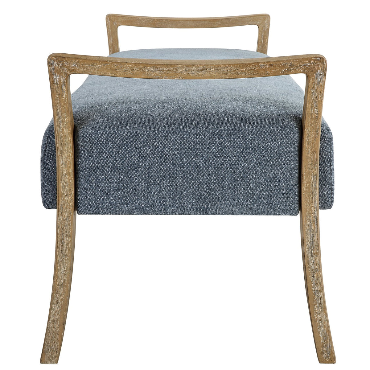 Uttermost Daylight Sky Blue Bench Table Decors| Uttermost