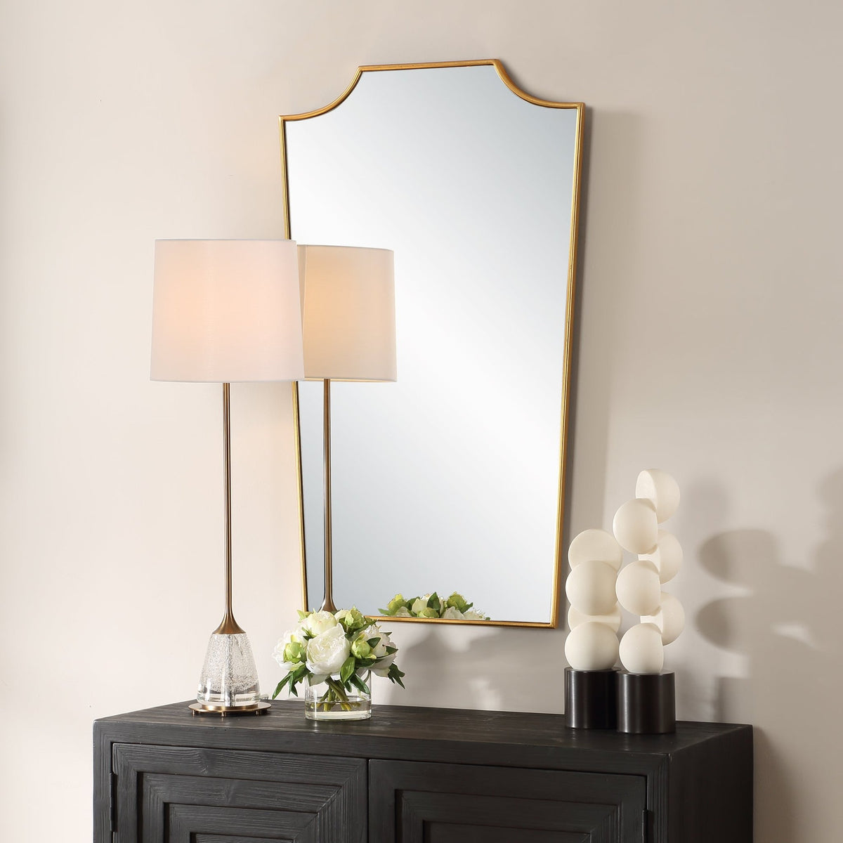 Uttermost Demure Antique Gold Mirror Mirrors| Uttermost