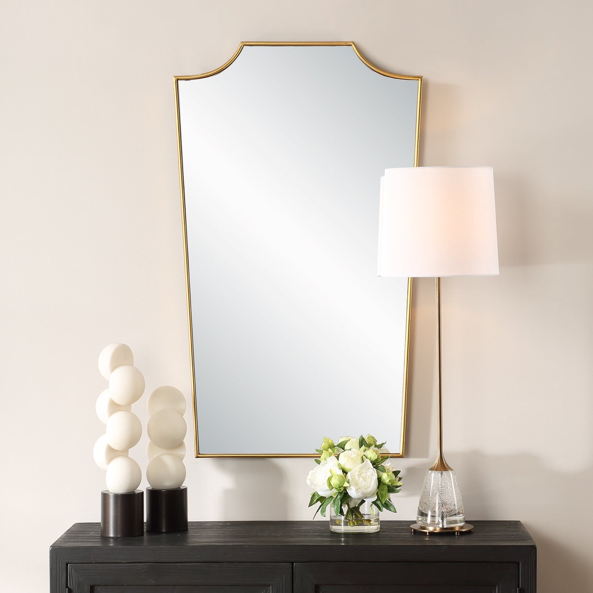 Uttermost Demure Antique Gold Mirror Mirrors| Uttermost