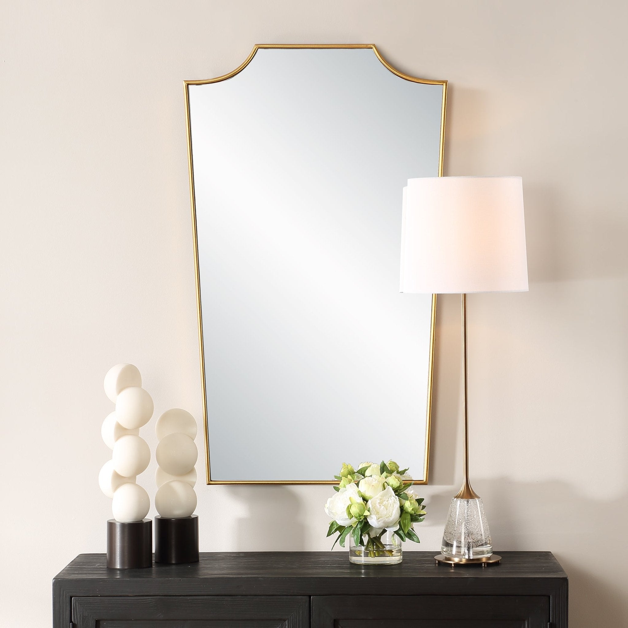 Uttermost Demure Antique Gold Mirror Mirrors| Uttermost