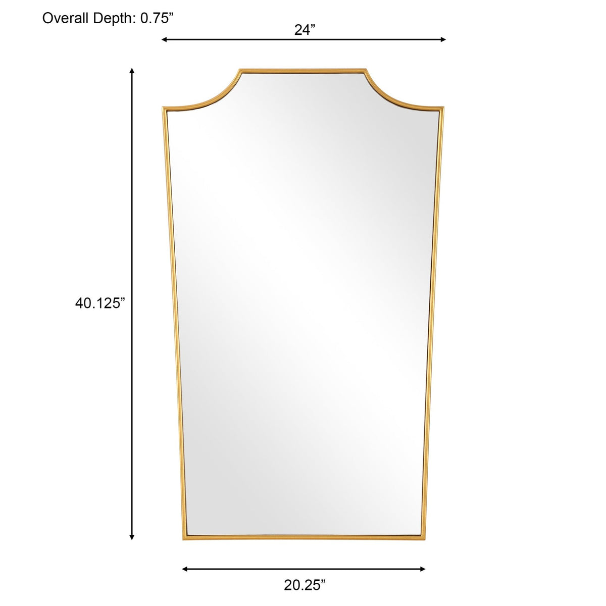 Uttermost Demure Antique Gold Mirror Mirrors| Uttermost