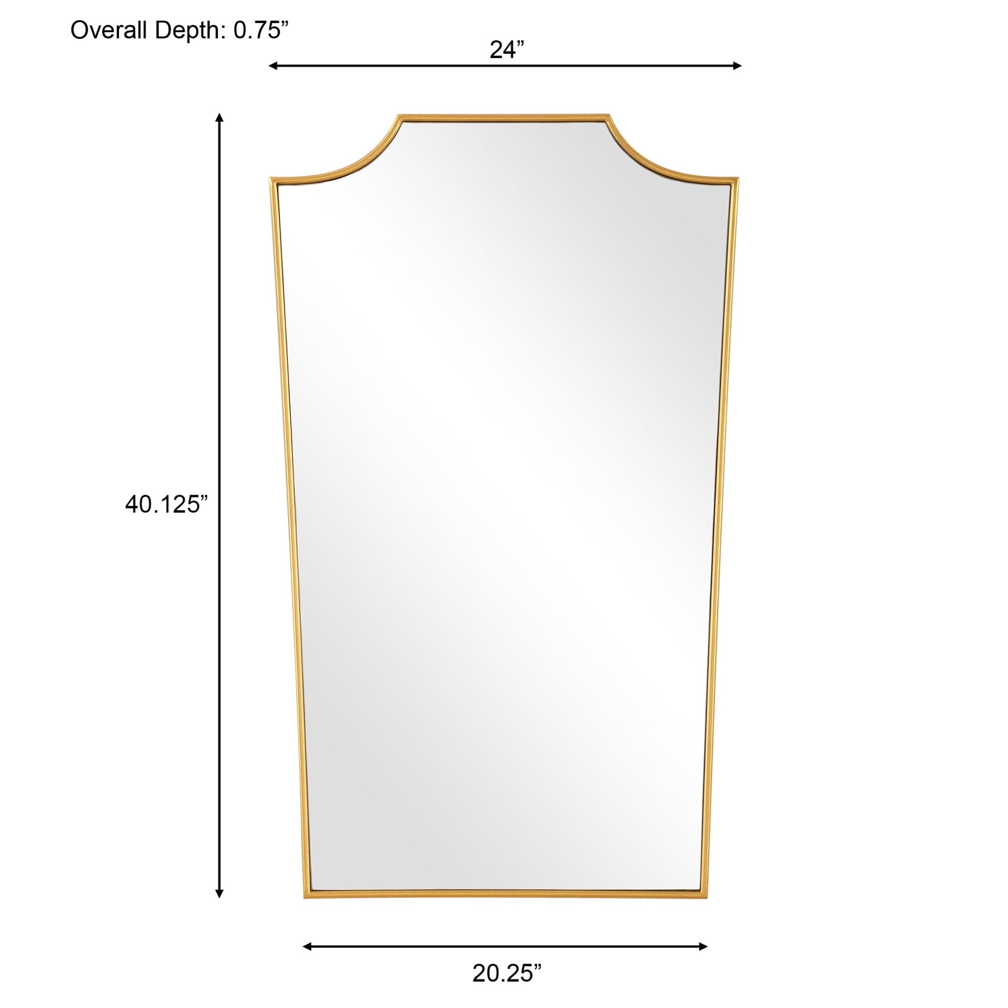 Uttermost Demure Antique Gold Mirror Mirrors| Uttermost