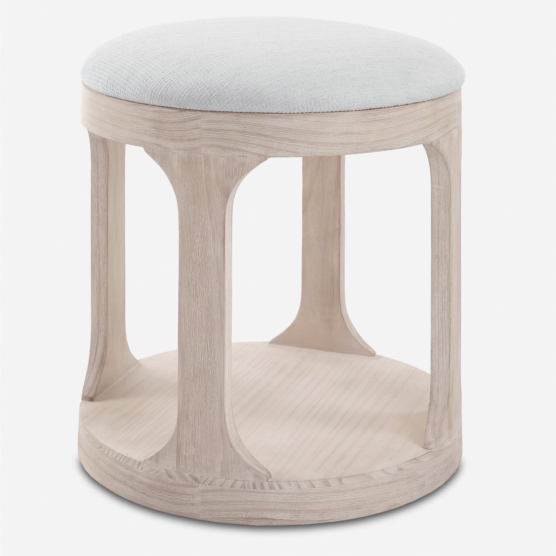 Uttermost Dennen Oak Ottoman Table Decors| Uttermost