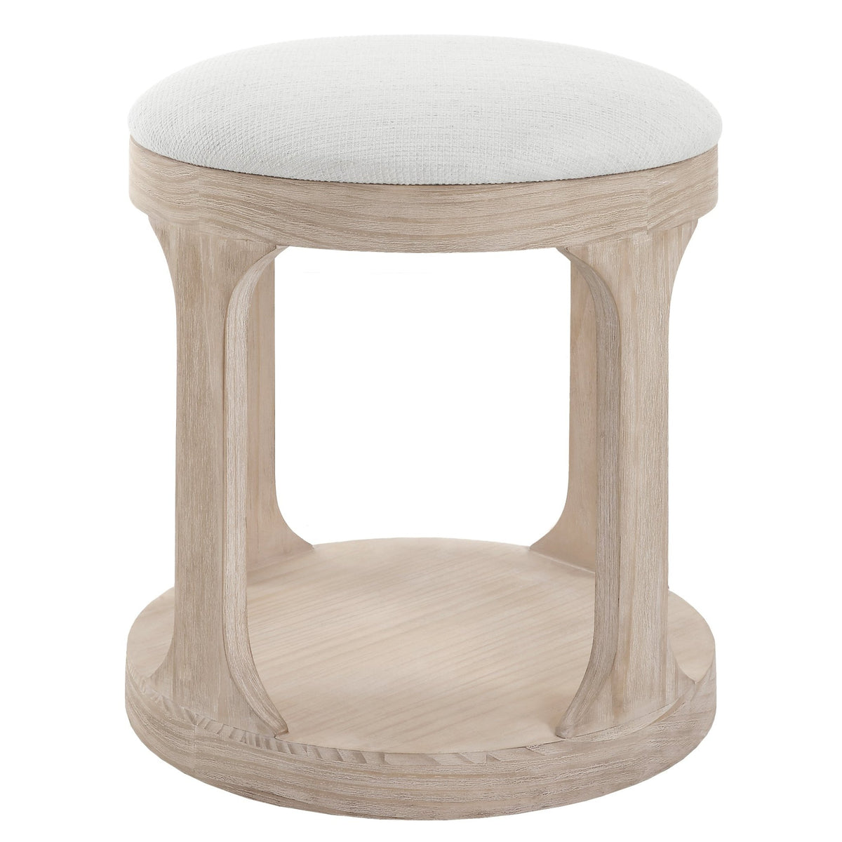 Uttermost Dennen Oak Ottoman Table Decors| Uttermost