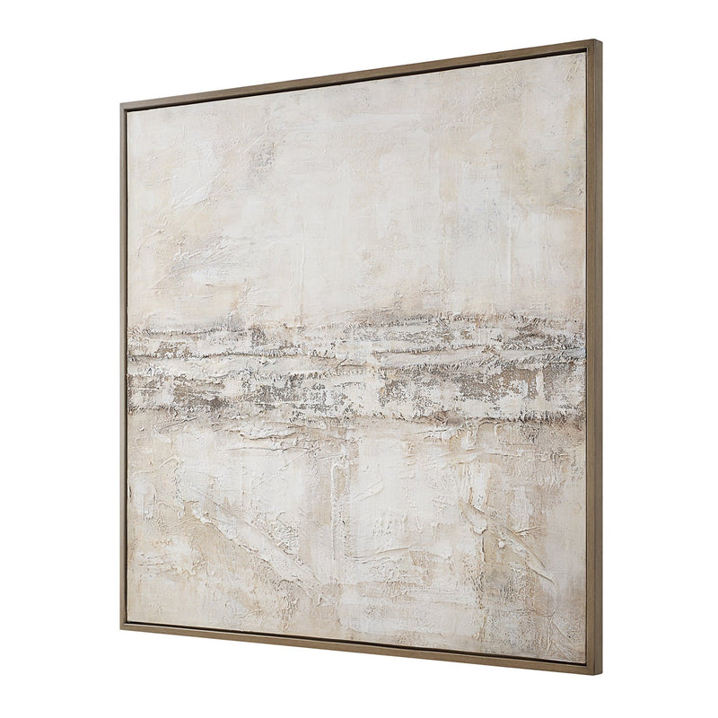Uttermost Desert Oasis Abstract Canvas Art - Al Rugaib Furniture