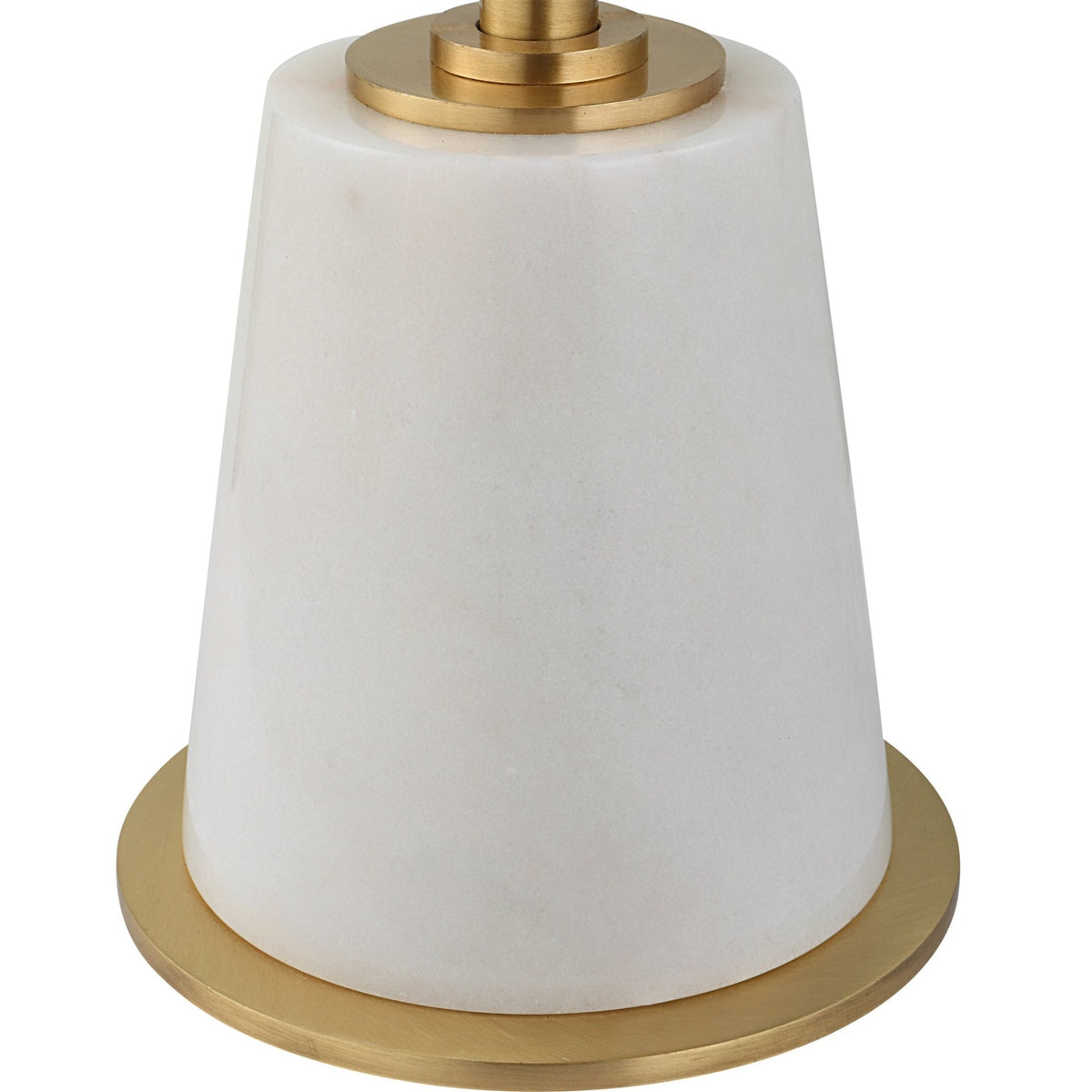 Uttermost Edifice White Marble Drink Table Accent & End Tables| Uttermost