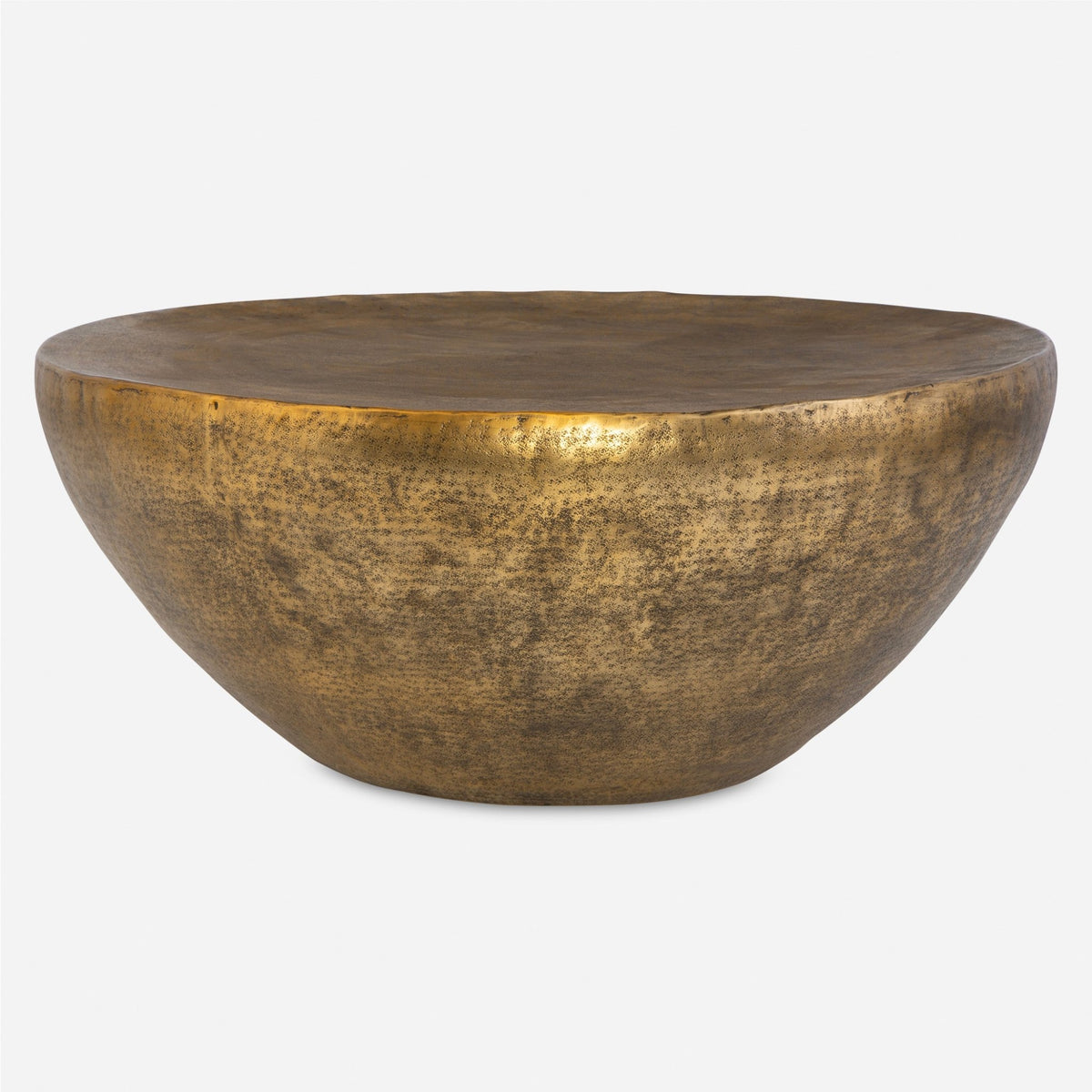 Uttermost Gilded Dome Gold Coffee Table Table Decors| Uttermost