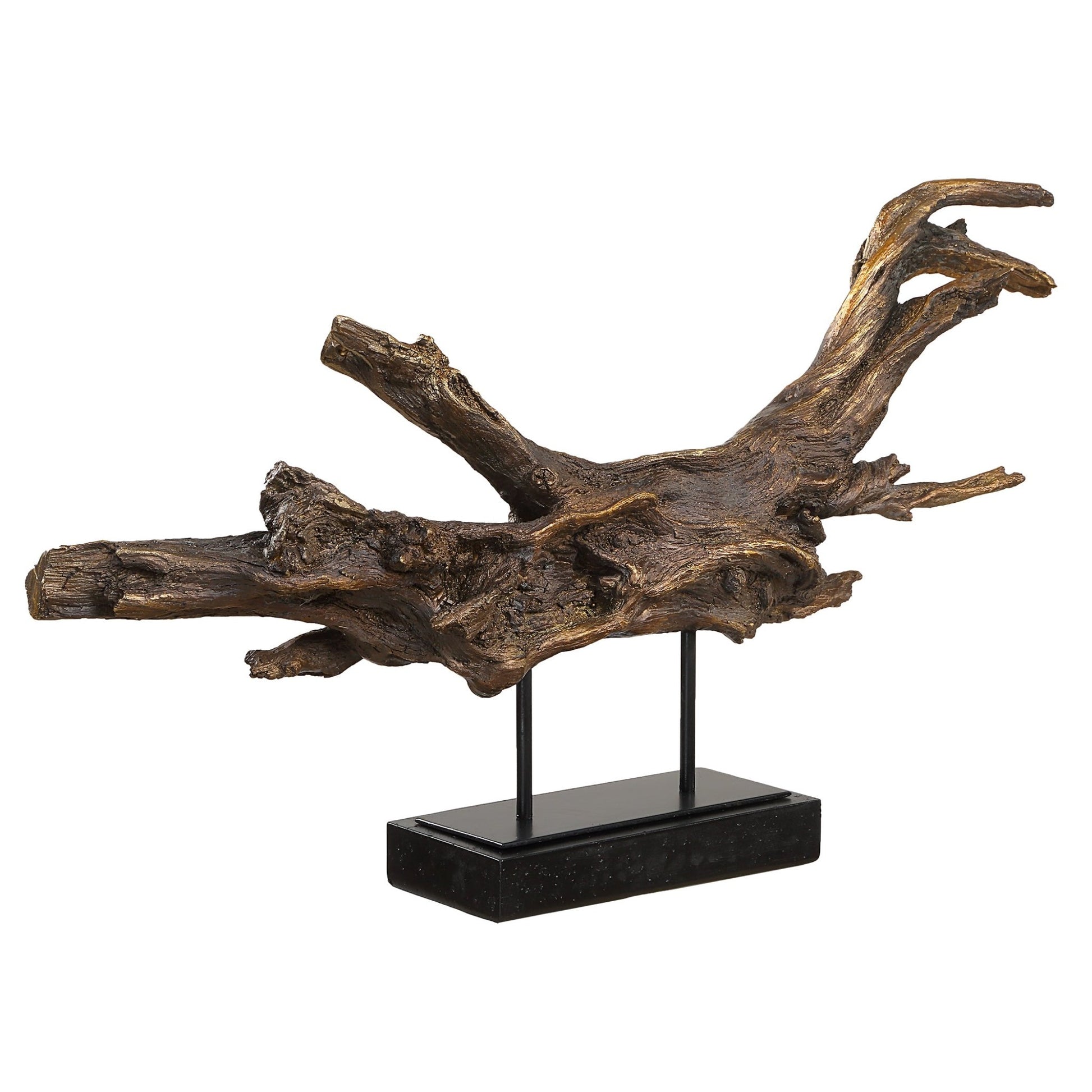 Uttermost Gilded Sculpture Branch Table Decors| Uttermost