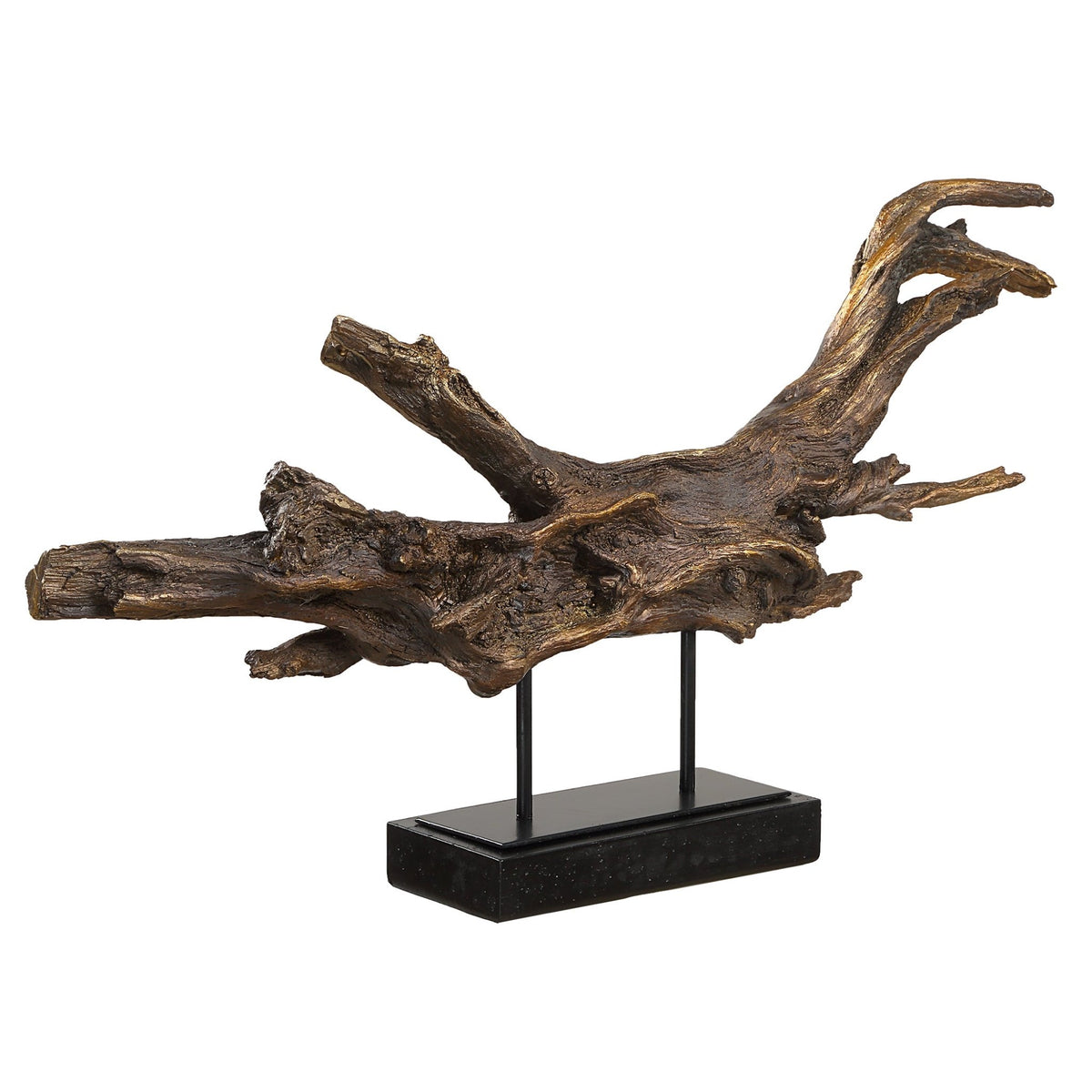Uttermost Gilded Sculpture Branch Table Decors| Uttermost