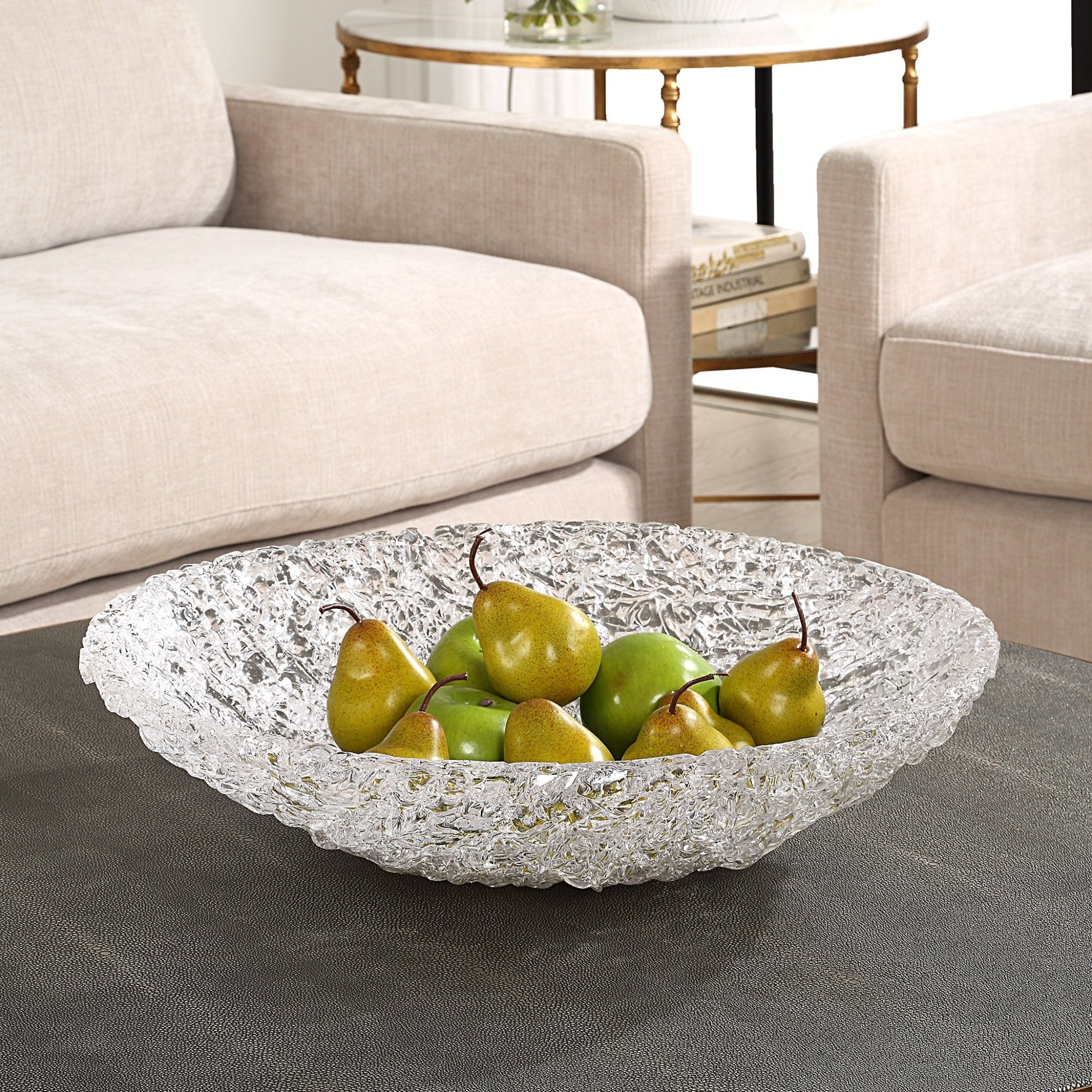 Uttermost Glint Glass Bowl Bowl| Uttermost