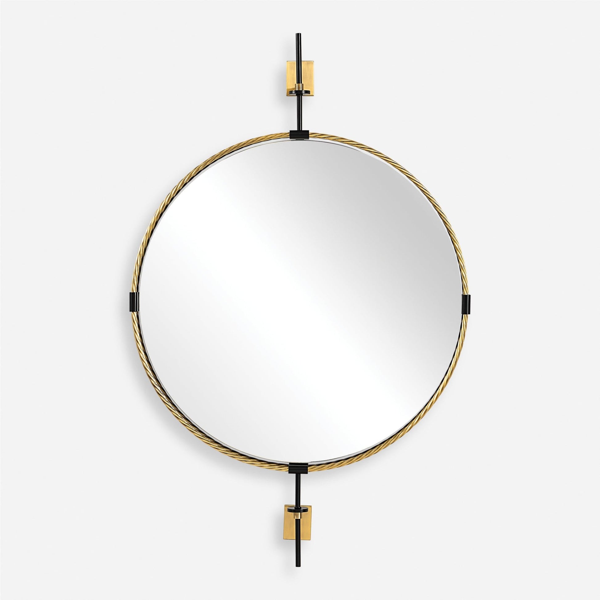 Uttermost Guardrail Round Mirror Mirrors| Uttermost