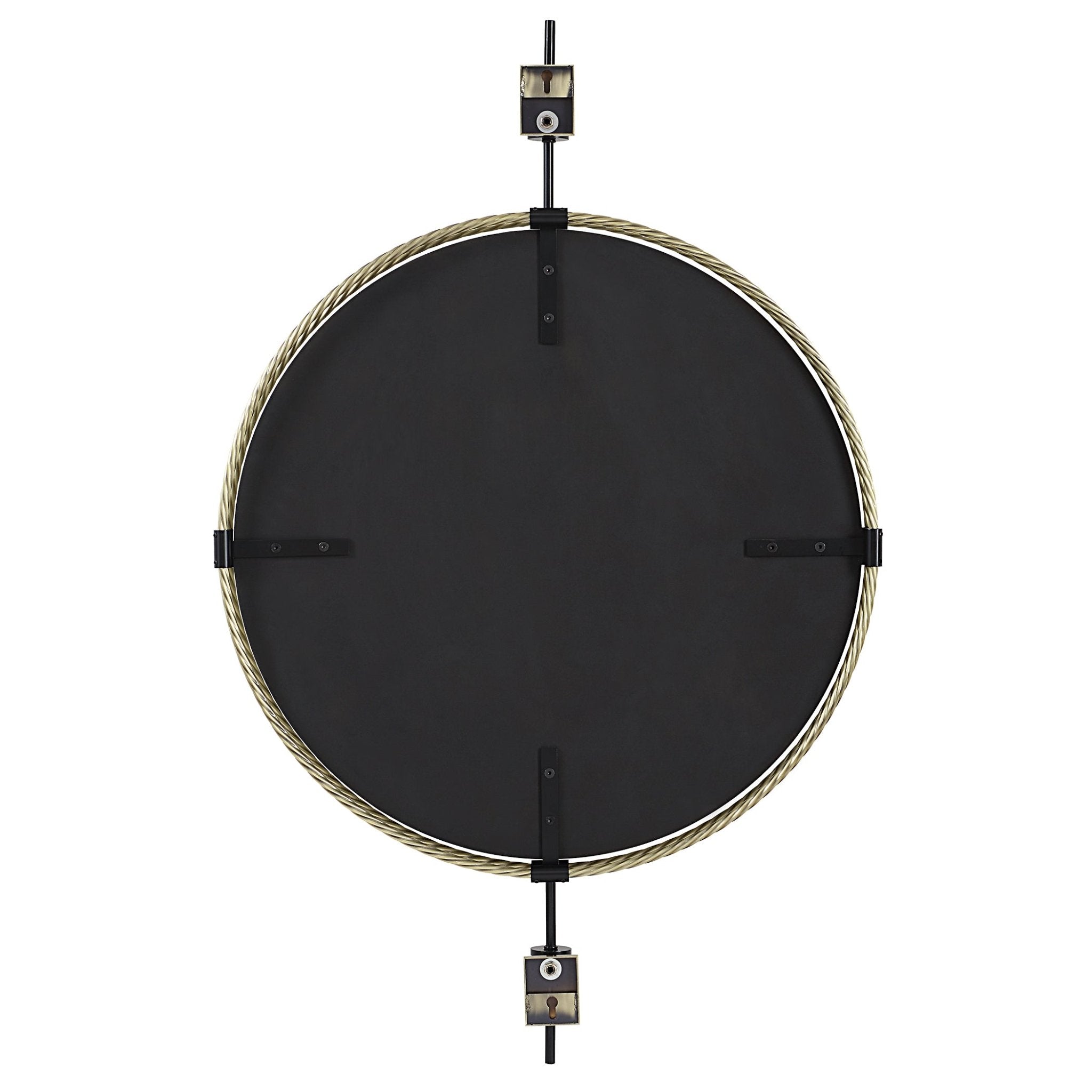 Uttermost Guardrail Round Mirror Mirrors| Uttermost