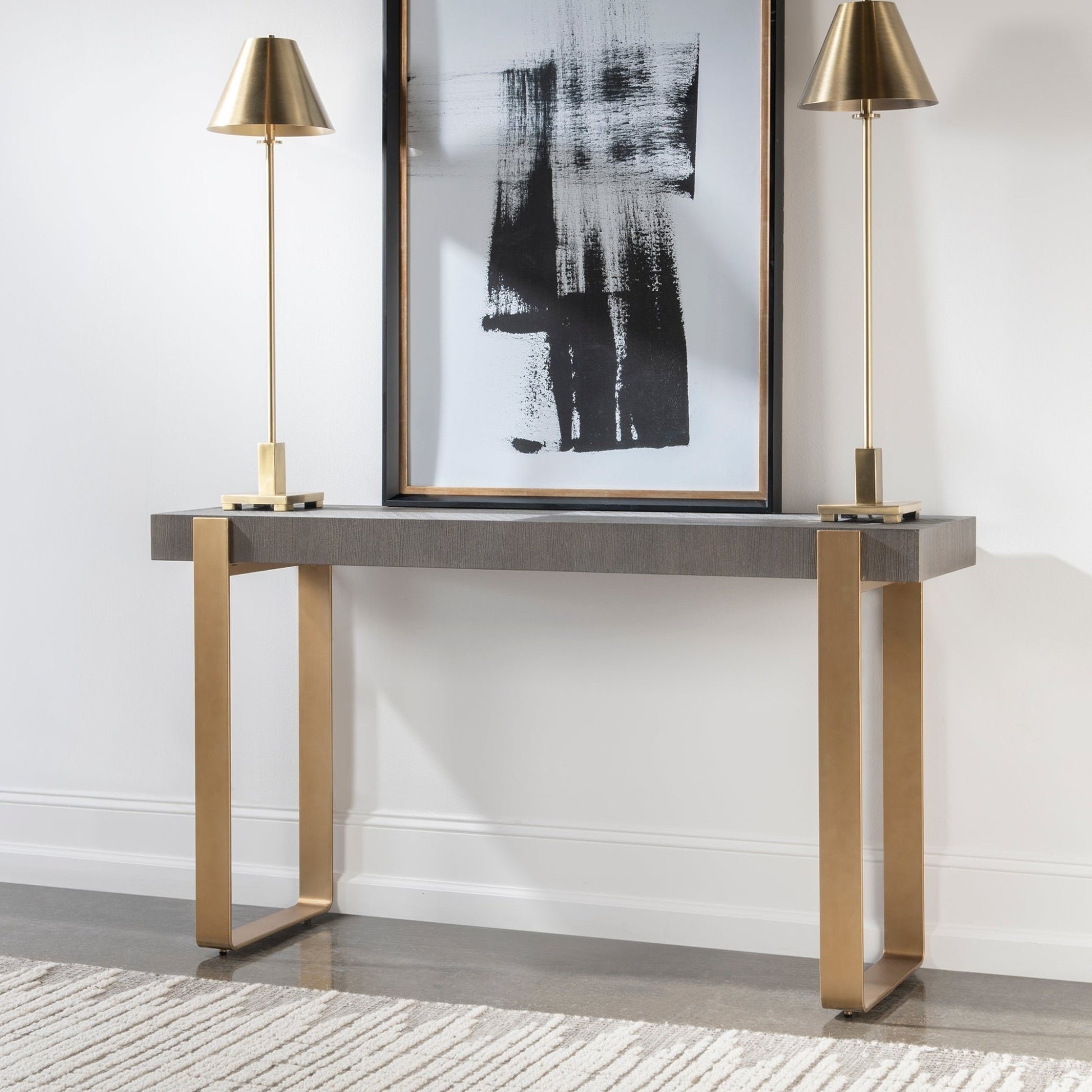 Uttermost Kea Contemporary Console Table Accent & End Tables| Uttermost