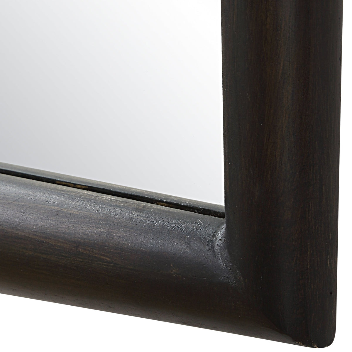 Uttermost Larkin Dark Wood & Brass Mirror Mirrors| Uttermost