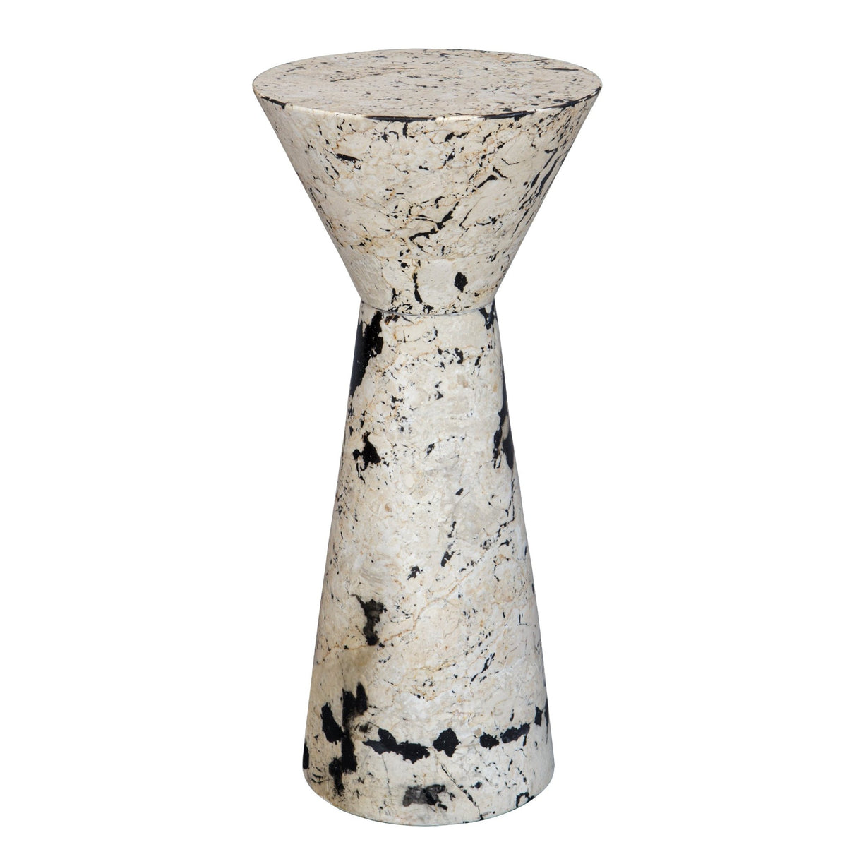 Uttermost Lenora Stone Drink Table Accent & End Tables| Uttermost