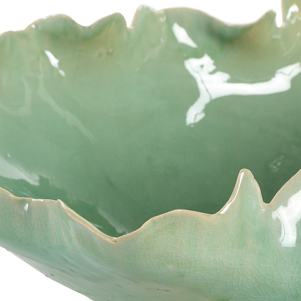 Uttermost Lila Green Glass Bowl Bowl| Uttermost