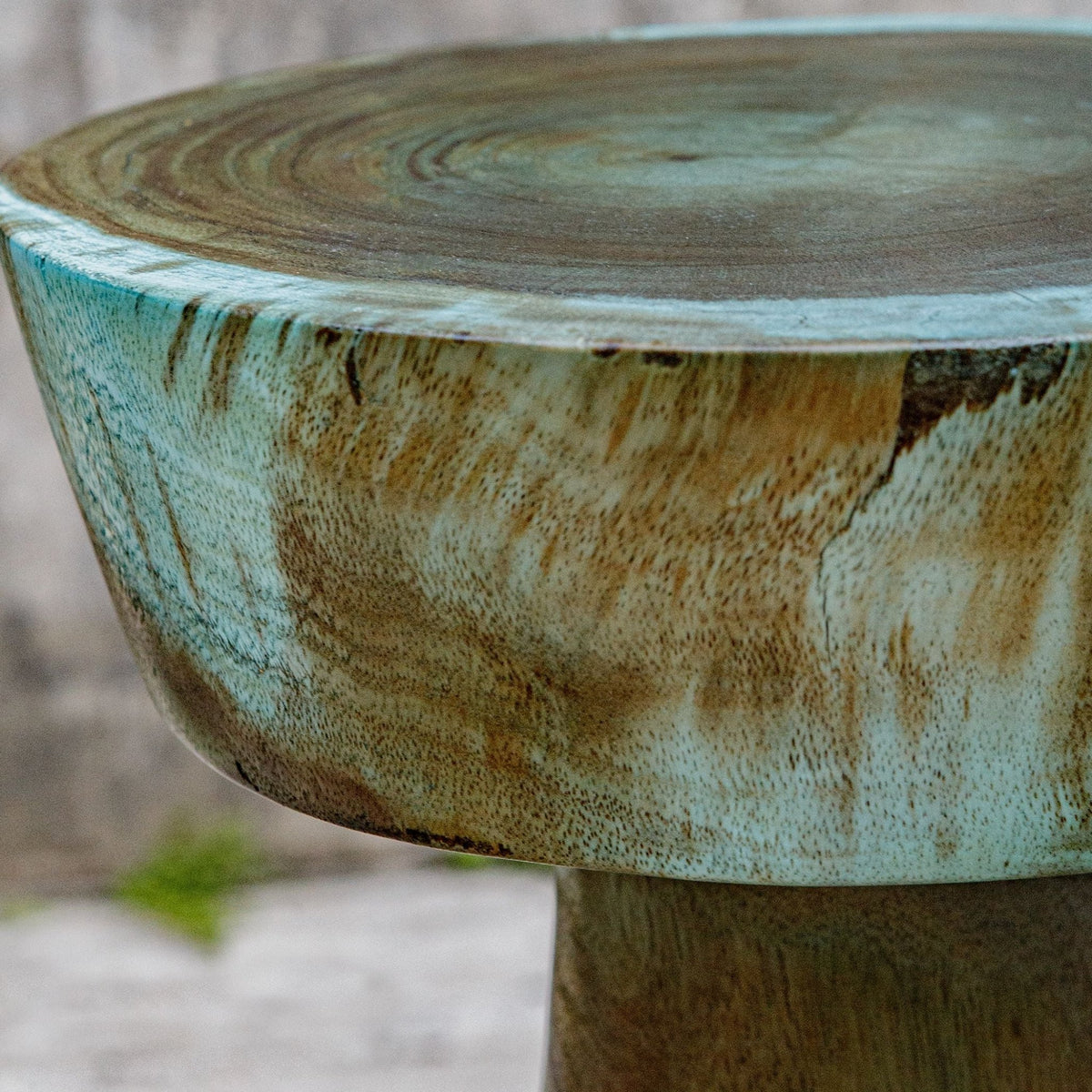 Uttermost Mano Blue-Green Drink Table Accent & End Tables| Uttermost